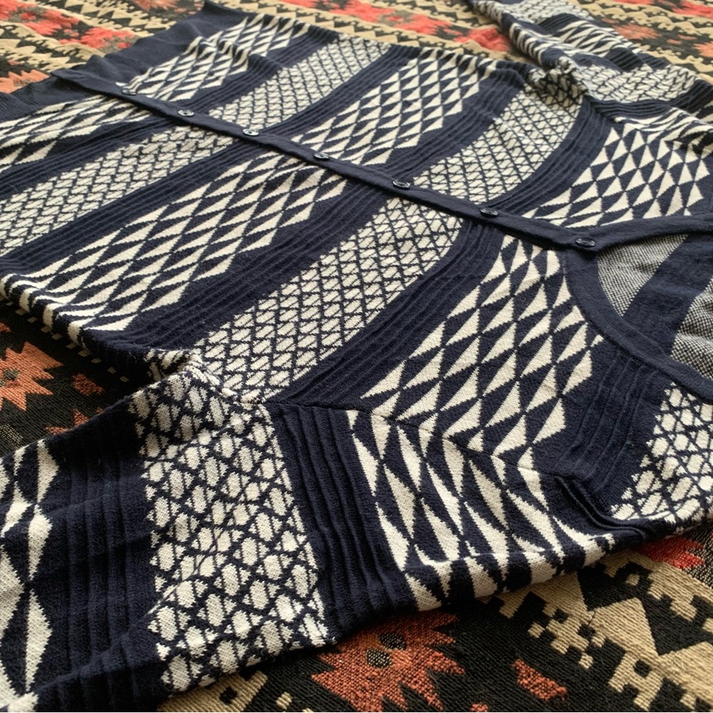 Merona Patterned Cardigan - Picture 6 of 8